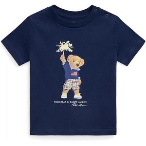 Ralph Lauren Polo Bear Cotton Jersey Tee 24M‎ Patriotic Preppy heritage